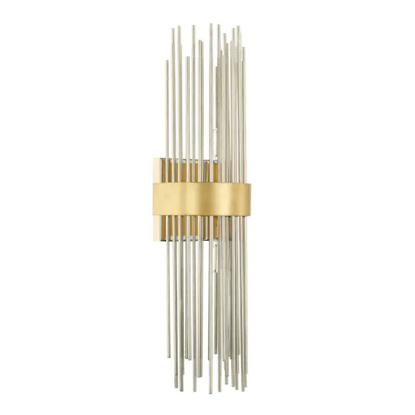 Lena 2-Light Wall Sconce in Fire and Ice