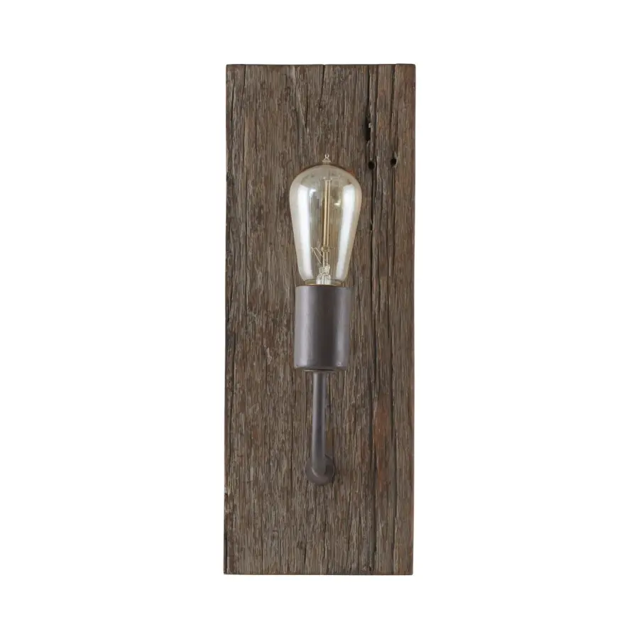Tybee 1-Light Wall Sconce in Nordic Grey