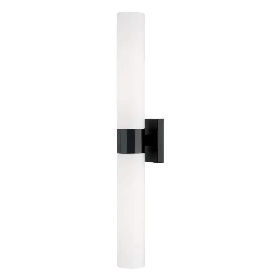 Sutton 2-Light Wall Sconce in Matte Black