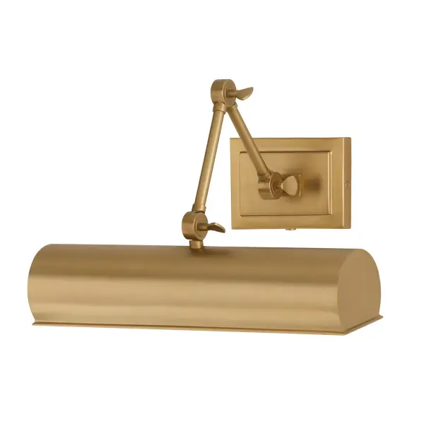 Elegant Aged Brass Sconce with Versatile Transitional Appeal