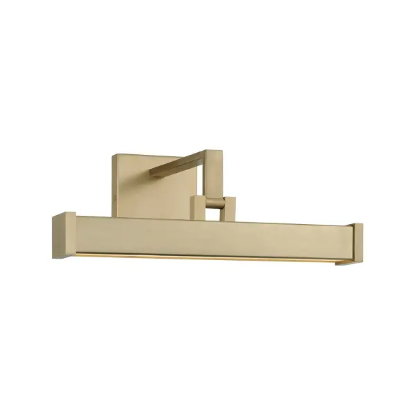 Cortland 1-Light Wall Sconce in Matte Brass