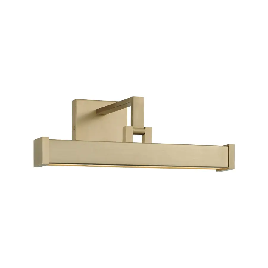 Cortland 1-Light Wall Sconce in Matte Brass