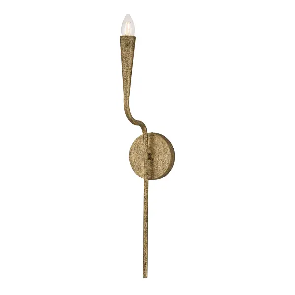Savari 1-Light Artisan Gold Wall Sconce
