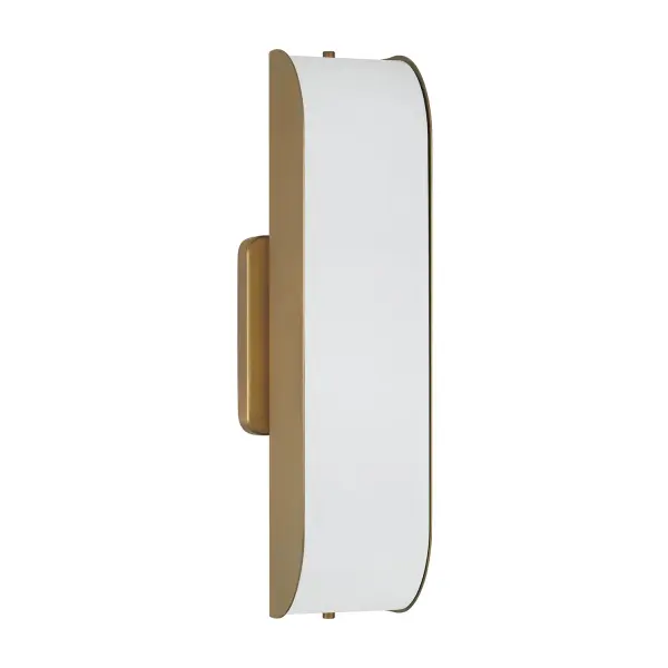 Marcell 1-Light Aged Brass Wall Sconce