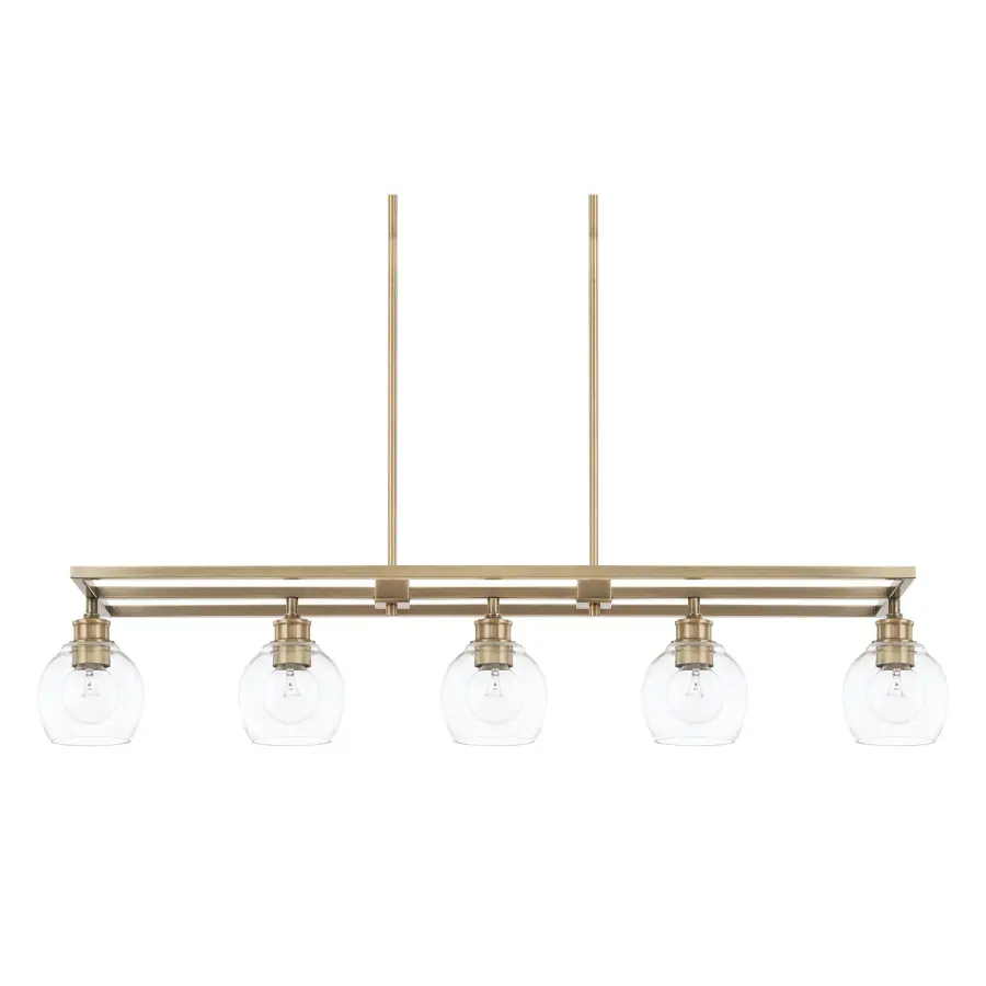 Timeless Mid-Century Design Meets Modern Island Lighting