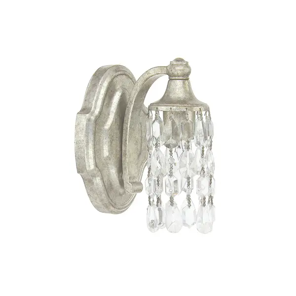 Blakely 1-Light Antique Silver Wall Sconce