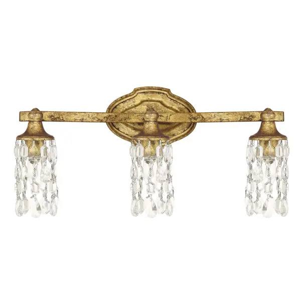 Blakely 3-Light Vanity in Antique Gold