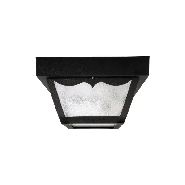 Black Outdoor Flush Mount Light