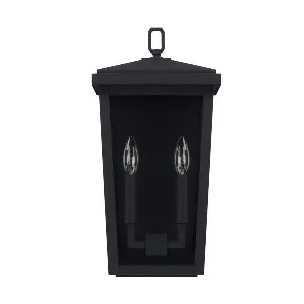 Classic Black Lantern Brings Timeless Charm to Outdoor Spaces