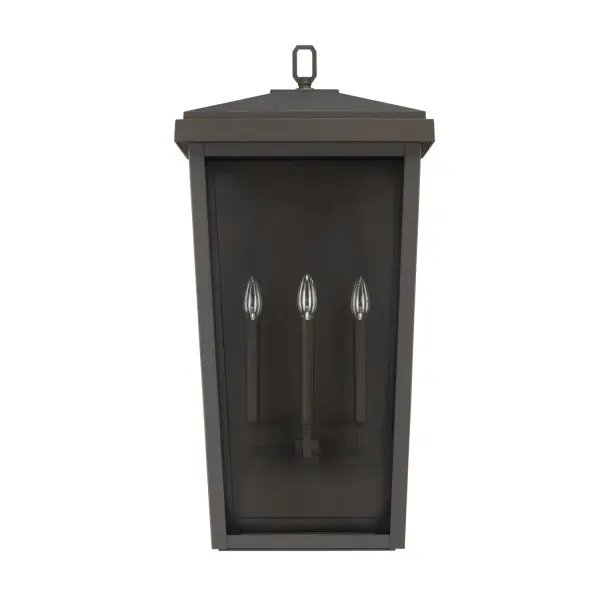 Classic Outdoor Lantern with Timeless Bronze Finish
