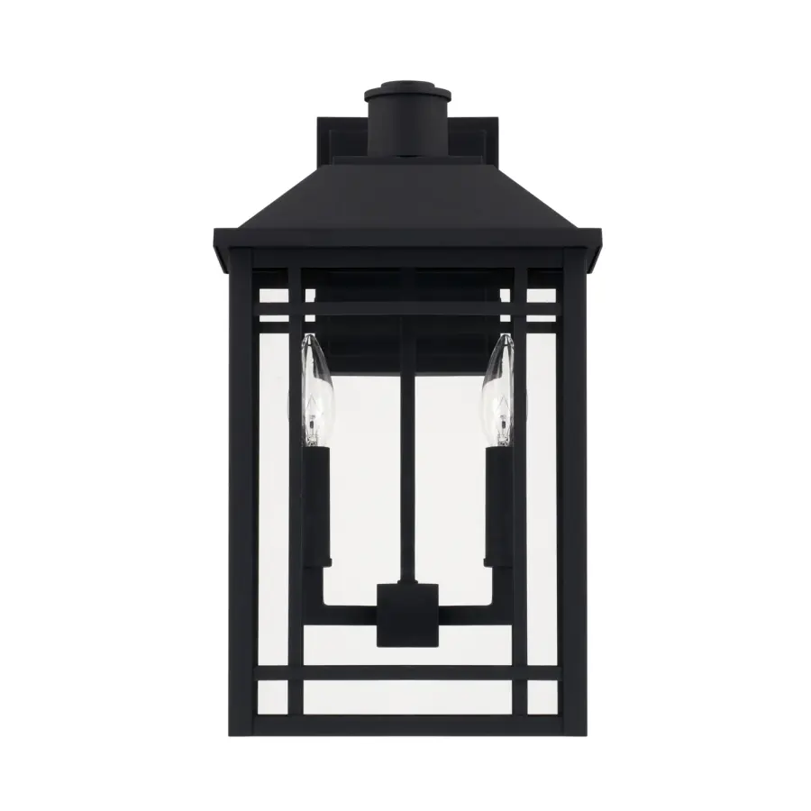 Classic Black Lantern Brings Timeless Curb Appeal
