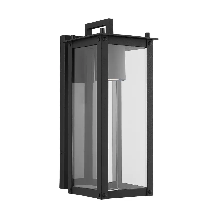 Classic Outdoor Lantern with Timeless Black Finish