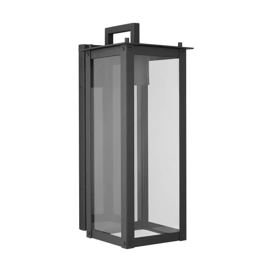 Classic Outdoor Lantern with Timeless Black Finish