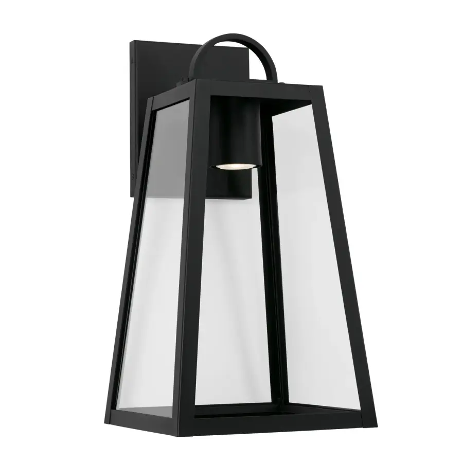 Classic Outdoor Lantern with Timeless Black Finish