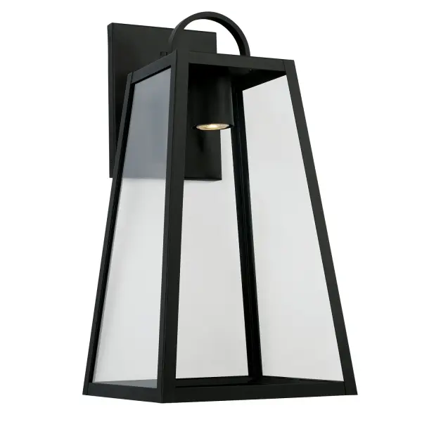 Classic Outdoor Lantern with Timeless Black Finish