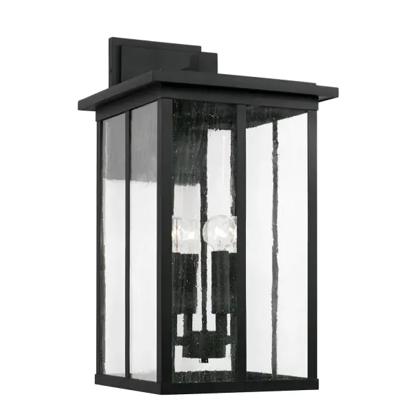 Classic 4-Light Outdoor Lantern with Timeless Black Finish