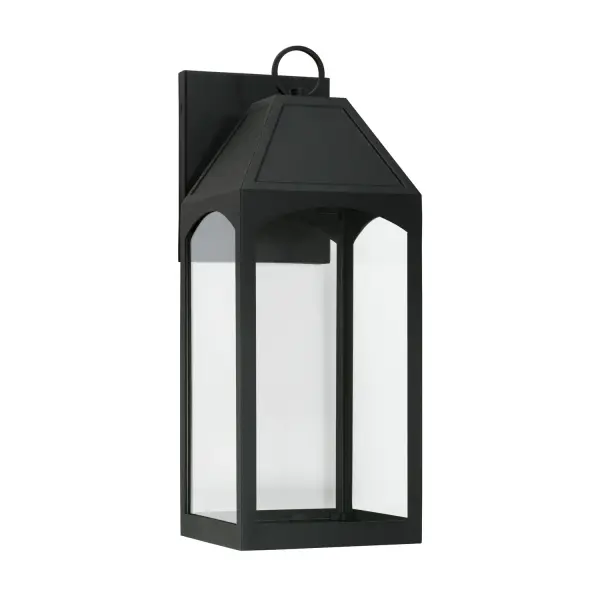 Classic Outdoor Lantern with Timeless Black Finish