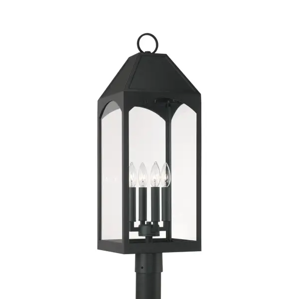 Classic 4-Light Post Lantern Brings Timeless Outdoor Elegance