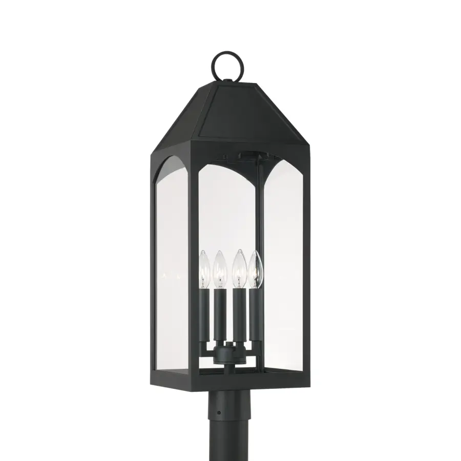 Classic 4-Light Post Lantern Brings Timeless Outdoor Elegance