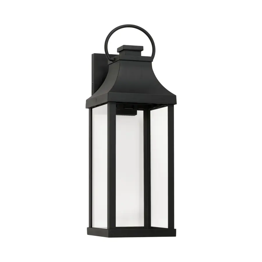 Classic Outdoor Lantern with Timeless Black Finish