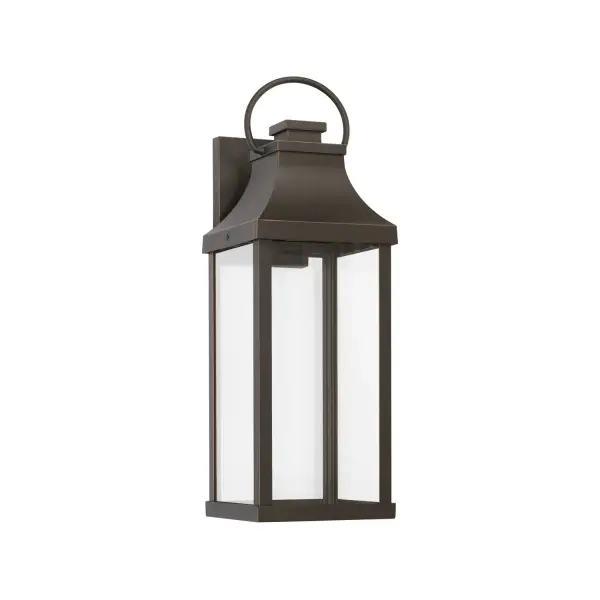 Classic Outdoor Lantern with Timeless Oiled Bronze Finish