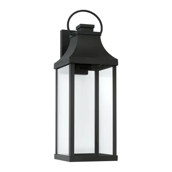 Classic Outdoor Lantern with Timeless Black Finish