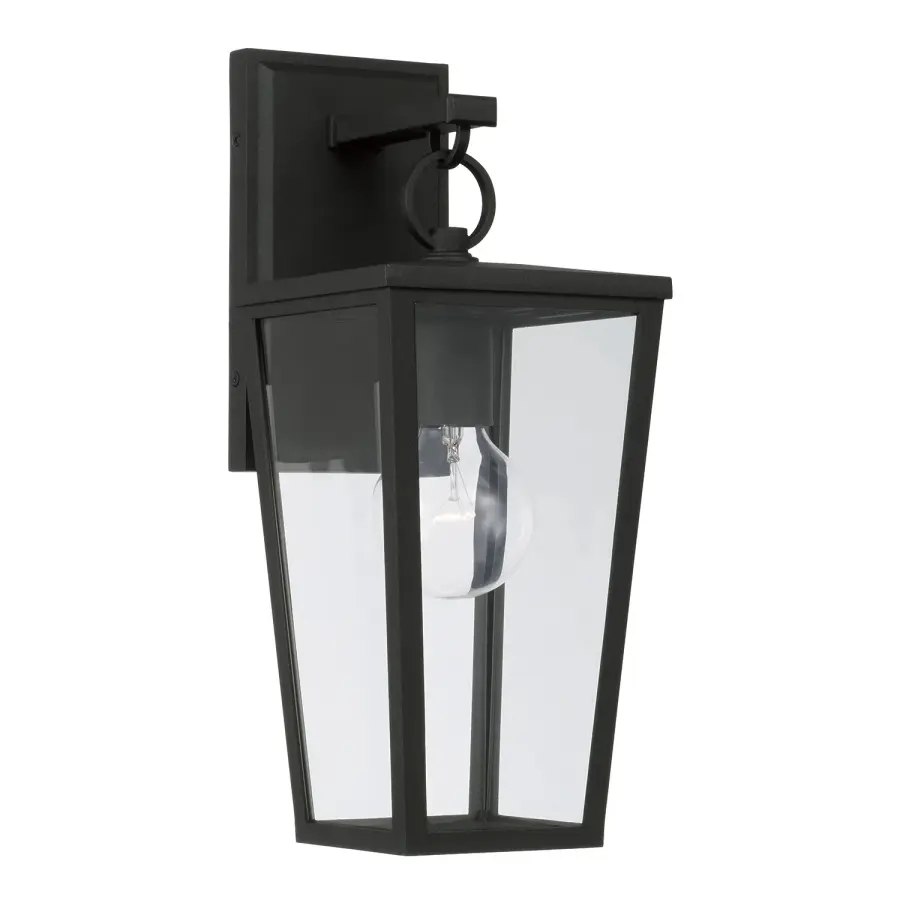 Classic Outdoor Lantern with Timeless Black Finish