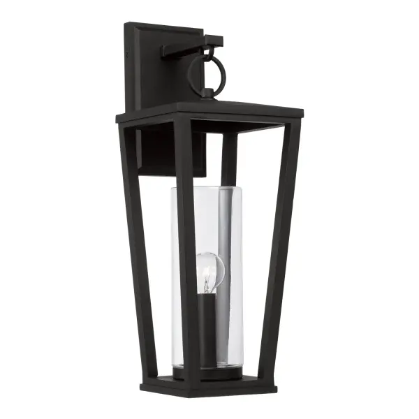 Classic Outdoor Lantern with Timeless Black Finish