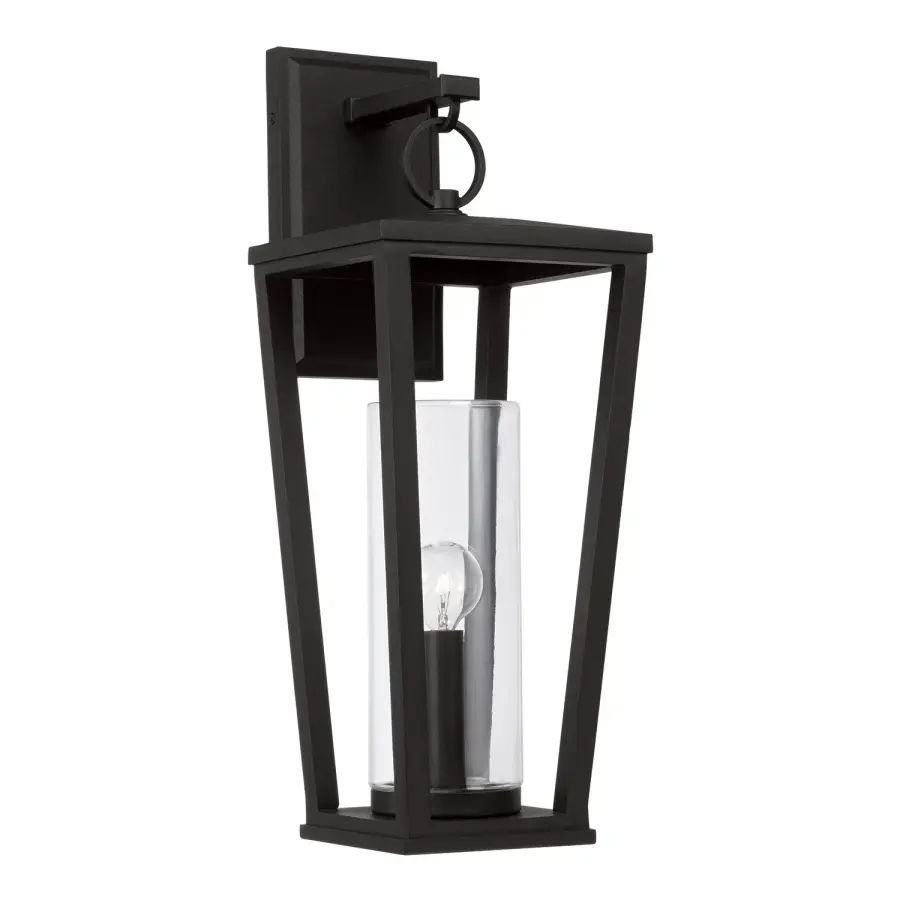 Classic Outdoor Lantern with Timeless Black Finish