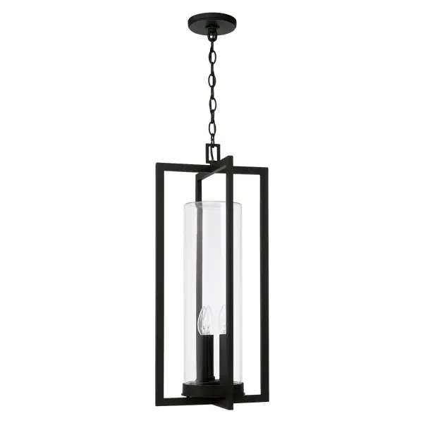 The Kent 3-Light Outdoor Hanging Lantern combines traditional design with durable outdoor construction. Its compact 12-inch width makes it perfect for porches, entryways, and patios where classic style meets functional lighting.