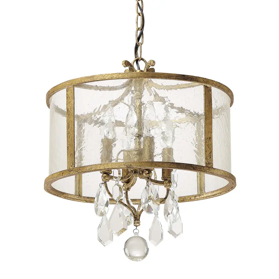 Blakely 4-Light Pendant in Antique Gold