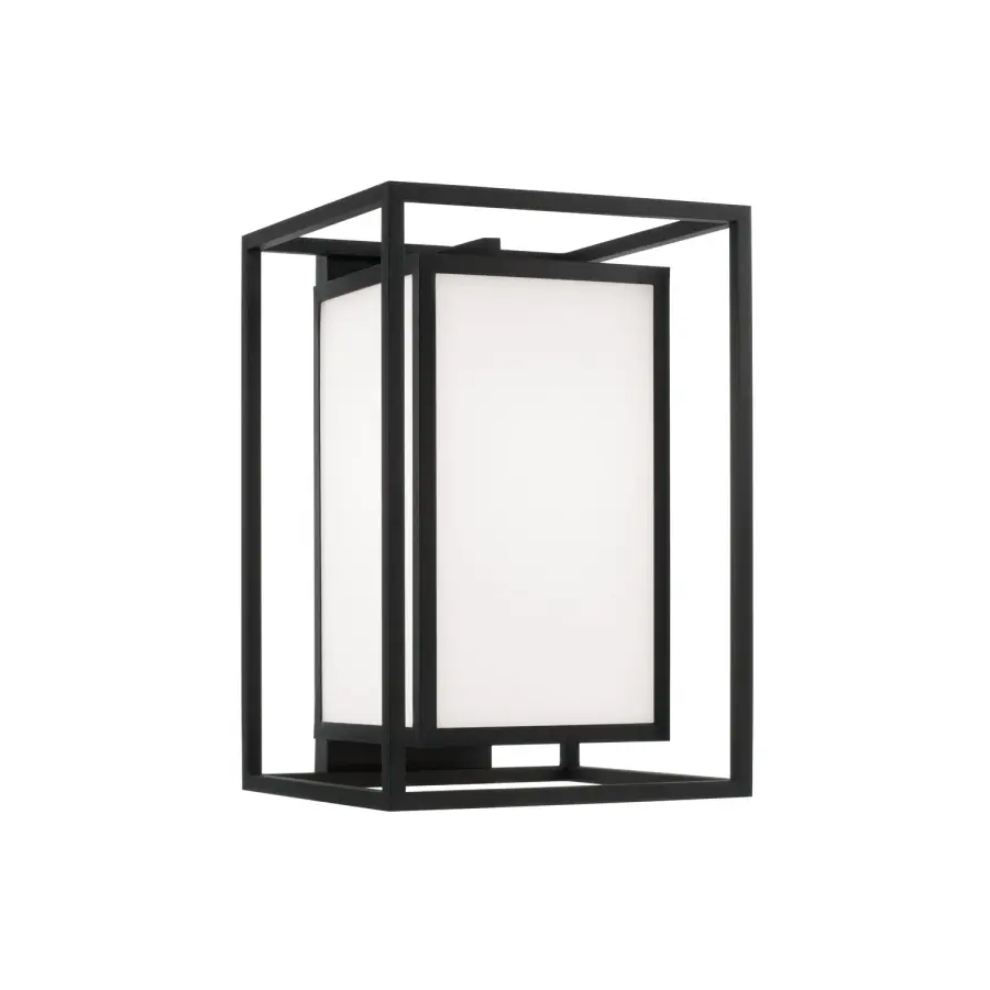 Classic Outdoor Wall Lantern with Timeless Black Finish