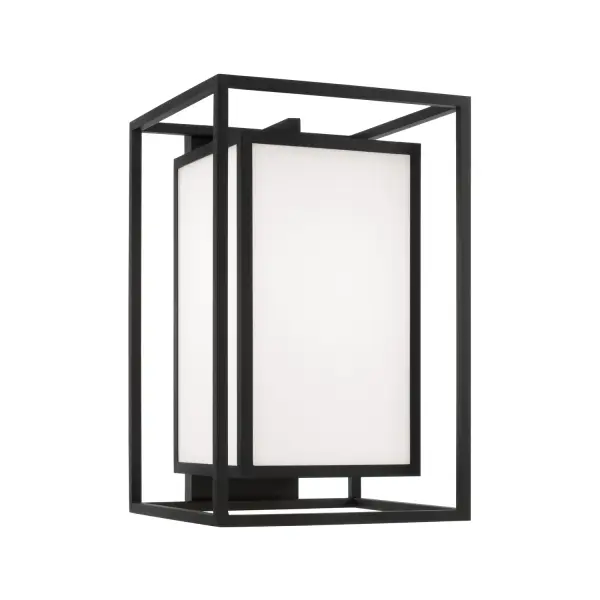 Classic Outdoor Lantern with Timeless Black Finish