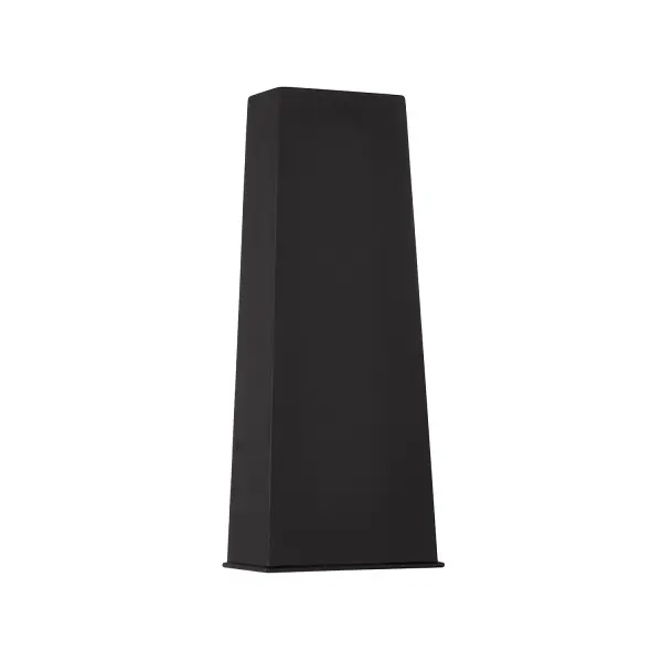 Sleek Outdoor Wall Lantern with Modern Black Finish