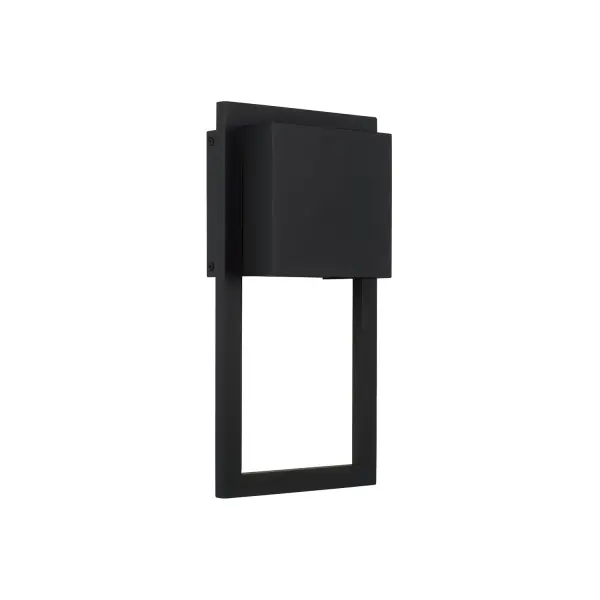 The Nate outdoor wall lantern combines traditional styling with durable construction. Its compact 8-inch width and oiled bronze finish make it ideal for flanking doorways or illuminating outdoor living spaces.