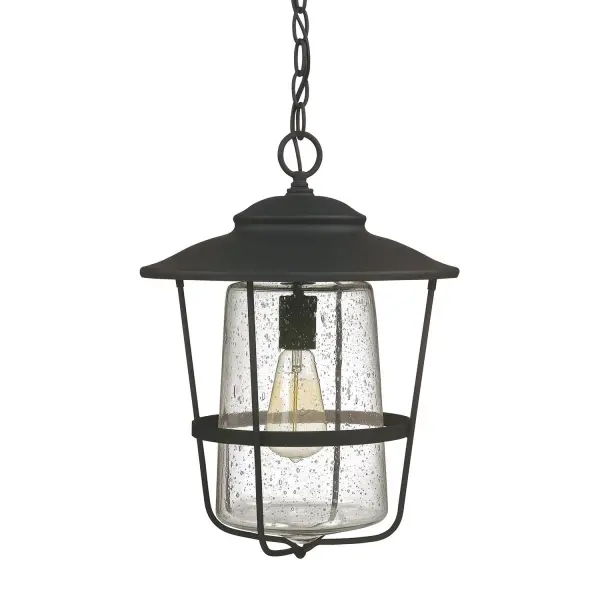 Classic Outdoor Lantern with Timeless Black Finish