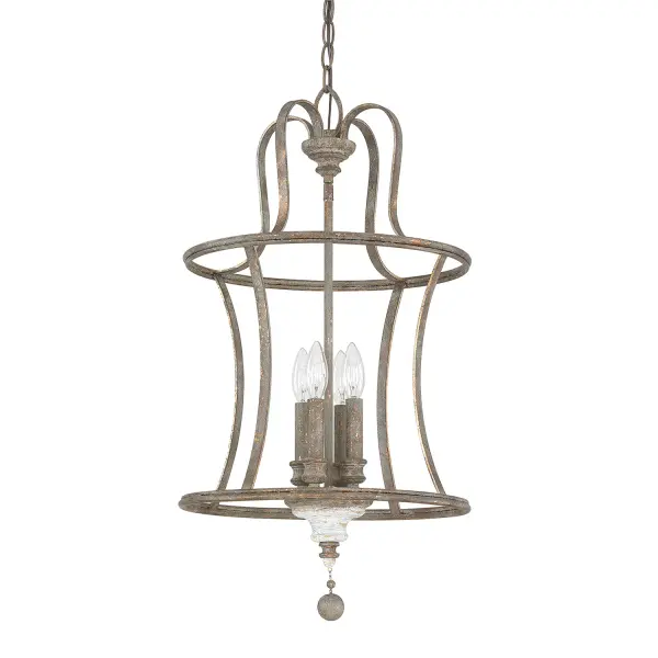 Zoe 4-Light French Country Pendant
