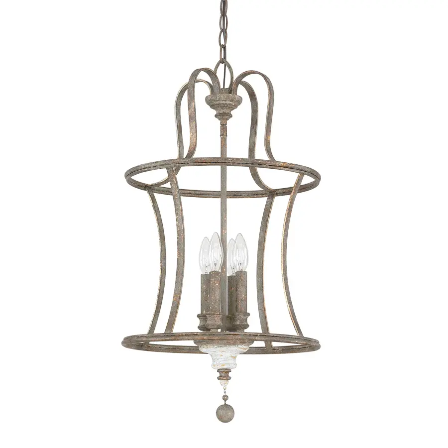 Zoe 4-Light French Country Pendant