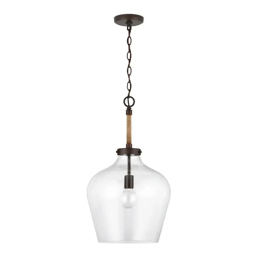 Boland 1-Light Bronze Pendant