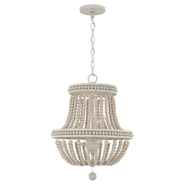 Handley 3-Light Beaded Chandelier