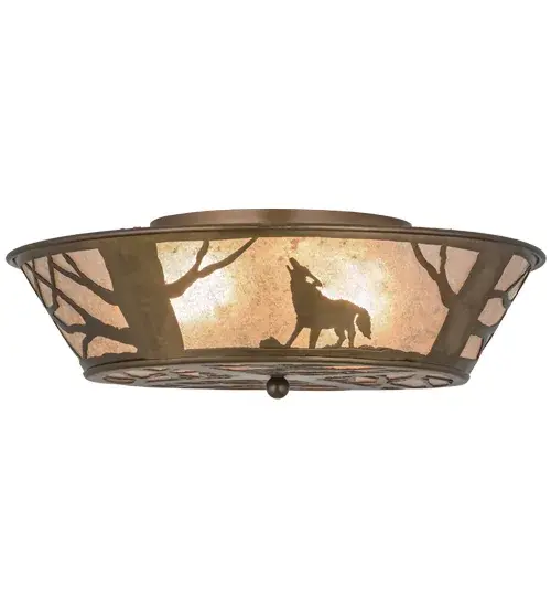 The Northwoods Wolf on the Loose by Meyda Lighting - Image 2