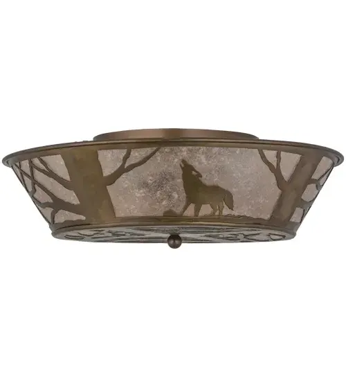 The Northwoods Wolf on the Loose by Meyda Lighting - Image 3