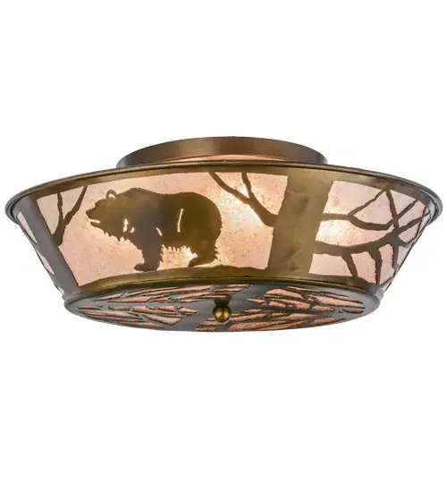 The Grizzly Bear on the Loose by Meyda Lighting - Image 2