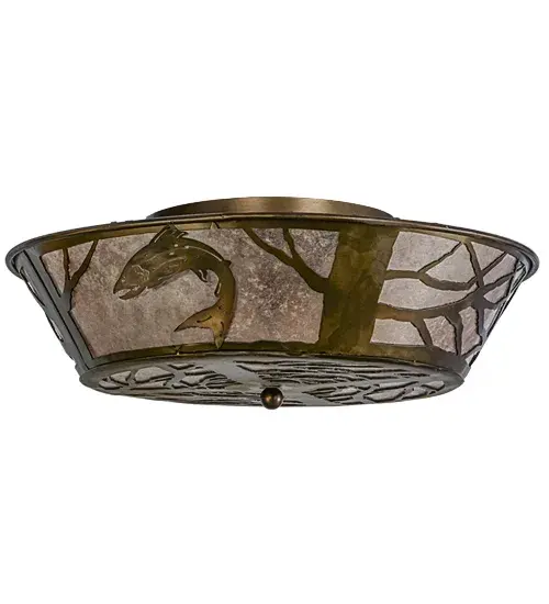 The Leaping Trout by Meyda Lighting - Image 3