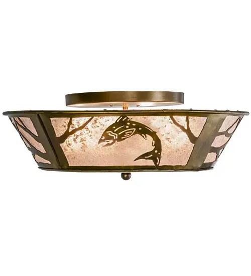 The Leaping Trout by Meyda Lighting - Image 5