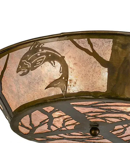 The Leaping Trout by Meyda Lighting - Image 8