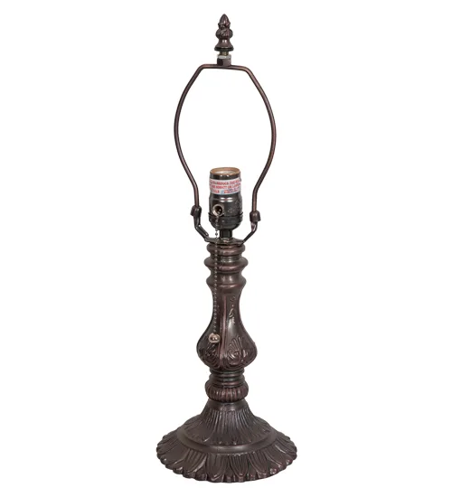 Shell One Light Table Base in Mahogany Bronze