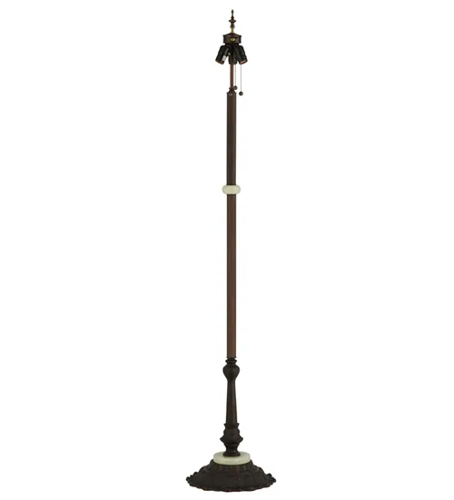 62" High Onyx 3 Light Floor Base