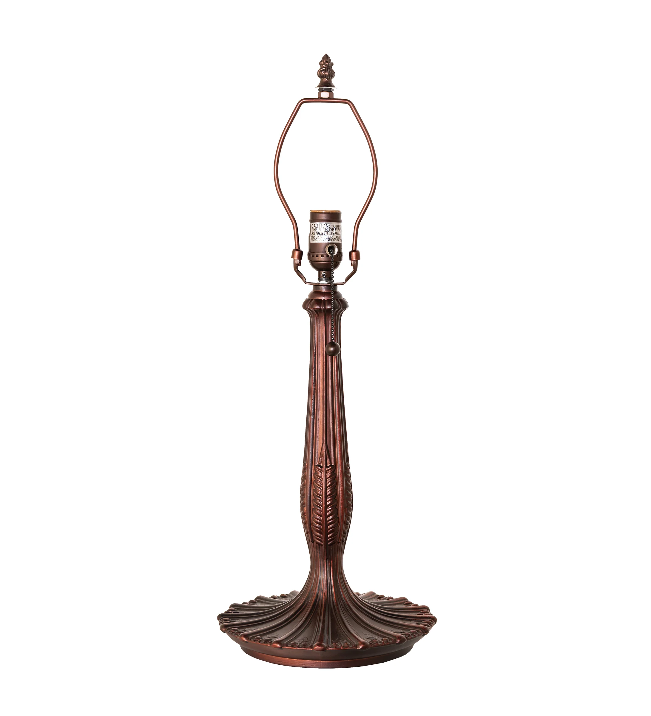 Renaissance One Light Table Base in Mahogany Bronze
