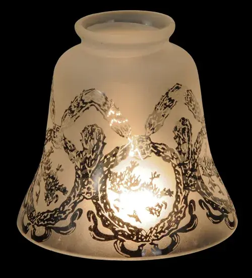 Step back in time with a traditional glass; fit; and finish. Reminiscent of lighting fixtures from the early 1900s. The Revival Summer Wheat ceiling fixture features a Clear Textured Revival Glass shade offering an authentic historic look to complement any room or space. It pairs well with hardware to create a multi-light pendant or chandelier. Ideal for old homes from Belmont; North Carolina; to Indianapolis; Indiana; to Lawrence; Kansas. The Revival Wreath & Garland Shade is included in our American-designed; handcrafted Period Revival Lighting Collection. - alternate view